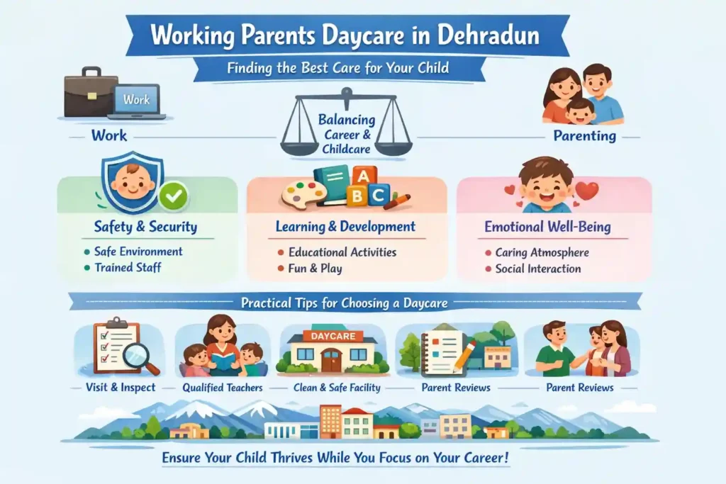 working parents daycare in Dehradun